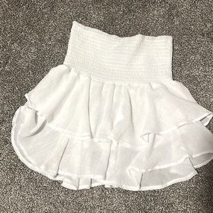 M White Skirt